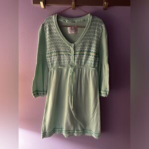 Justice Blue Sweater Dress Size 14